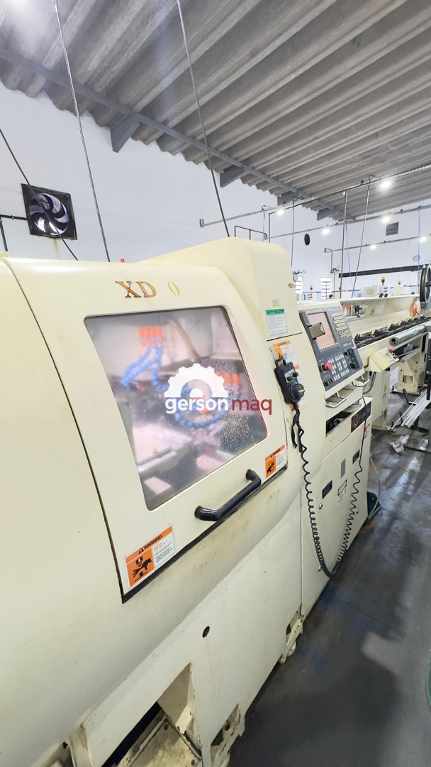 TORNO CNC CABECOTE MOVEL HANWHA XD20 H - 2007